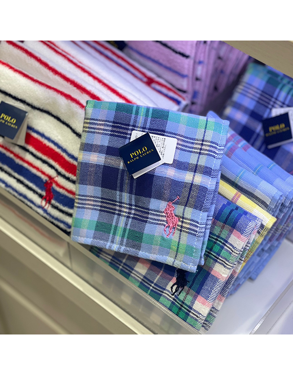 POLO RALPH LAUREN CHECK HANDKERCHIEF