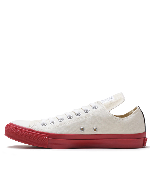 COMME DES GARCONS PLAY x CONVERSE CHUCK TAYLOW LOW WHITE