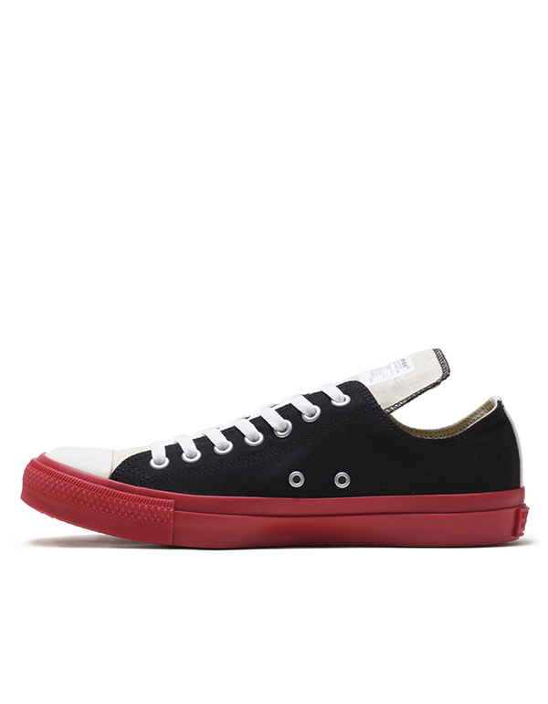 COMME DES GARCONS PLAY x CONVERSE CHUCK TAYLOW LOW BLACK