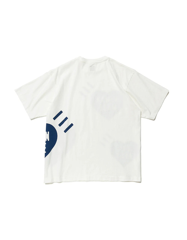 HUMAN MADE BIG HEART T-SHIRT NAVY