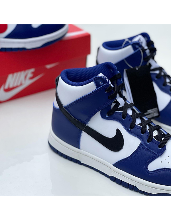 NIKE WMNS DUNK HIGH WHITE DEEP ROYAL