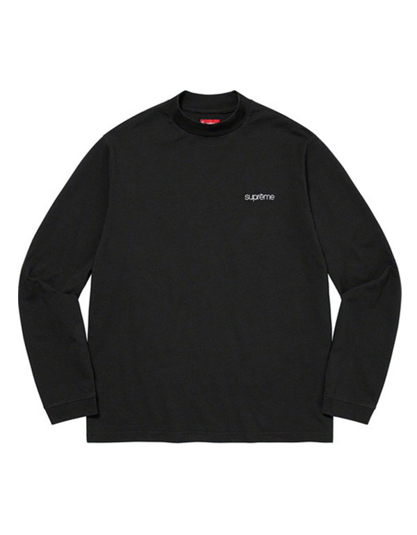 Supreme Mock Neck L/S Top