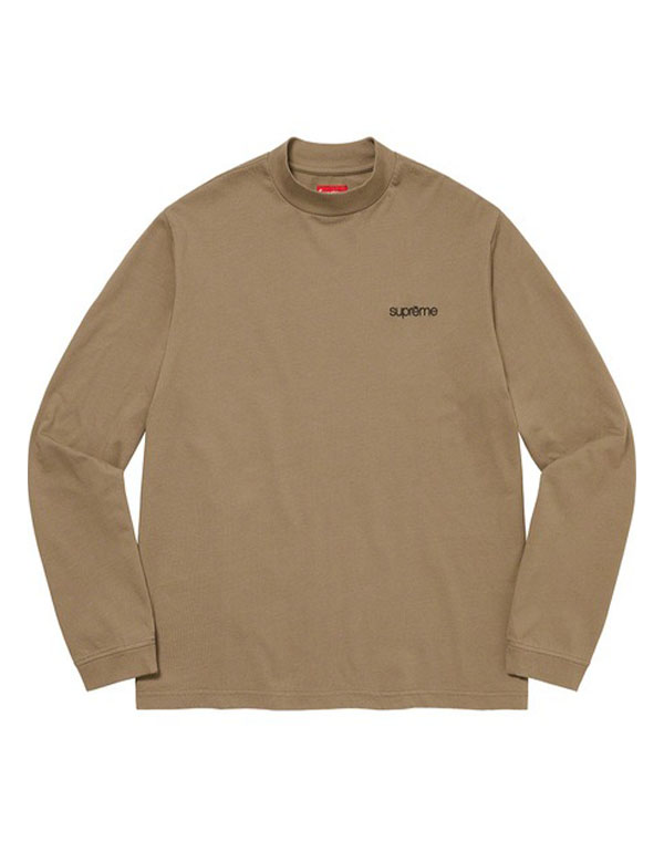 Supreme Mock Neck L/S Top