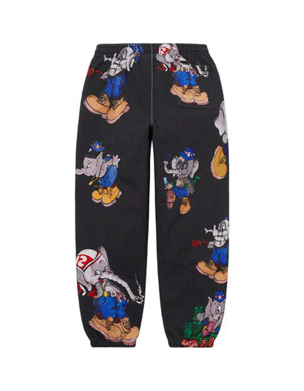 新品未使用 Supreme Elephant Sweatpant Black M