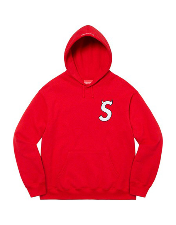 Supreme S Logo Hooded Sweatshirt