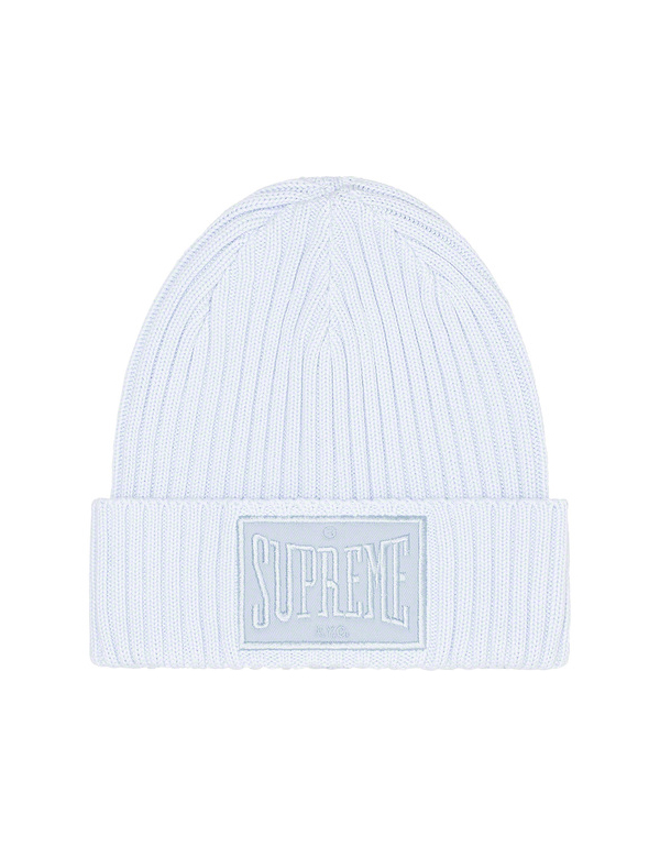 Supreme Overdyed Patch Beanie