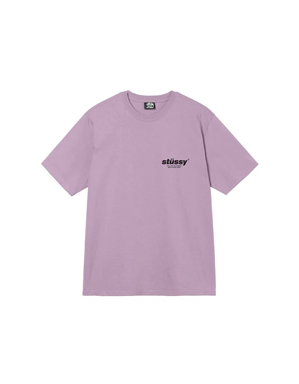 STUSSY GUMBALL TEE ORCHID