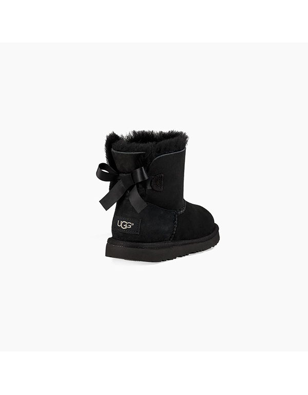 UGG KIDS MINI BAILEY BOW II BLACK