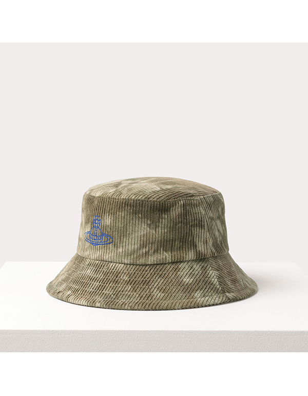 VIVIENNE WESTWOOD CORDUROY BUCKET HAT