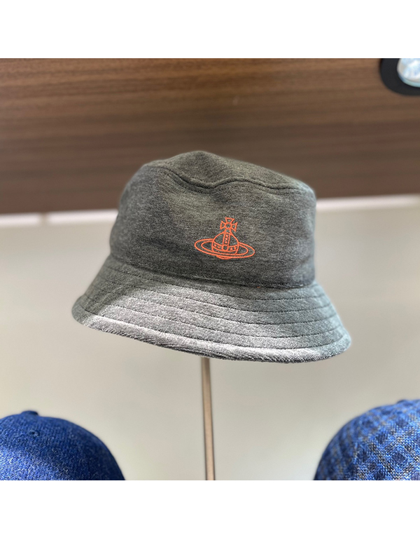 VIVIENNE WESTWOOD VELVET BUCKET HAT