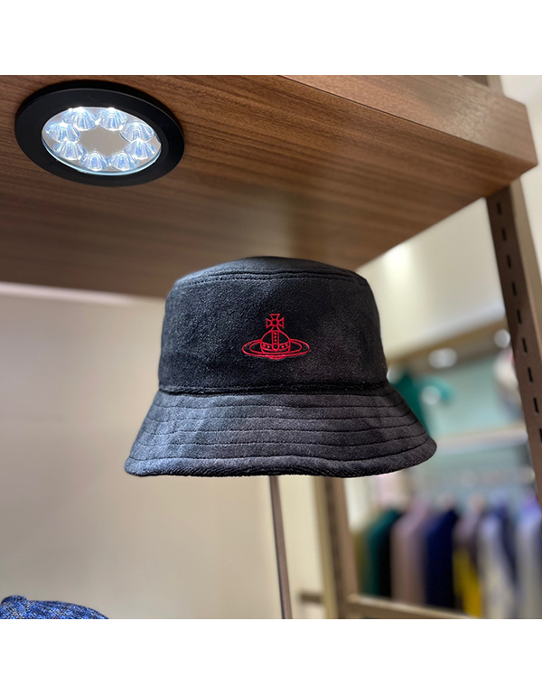 VIVIENNE WESTWOOD VELVET BUCKET HAT