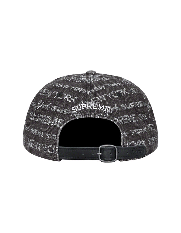 Supreme Multi Type Jacquard Denim 6-Panel