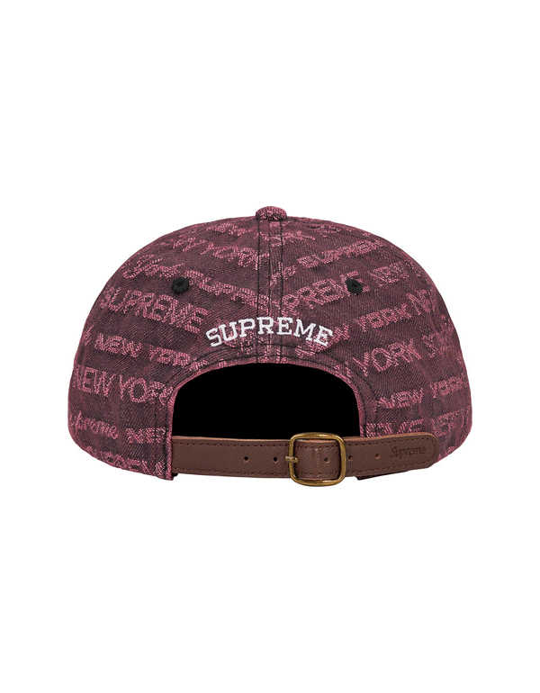 Supreme Multi Type Jacquard Denim 6-Panel