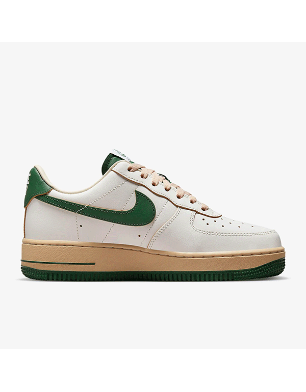 NIKE WMNS AIR FOECE 1 LOW GREEN AND MUSLIN