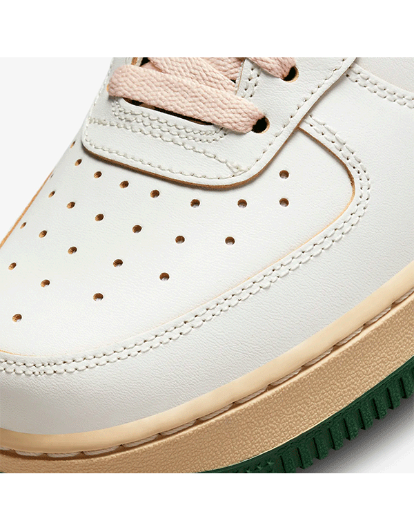 NIKE WMNS AIR FOECE 1 LOW GREEN AND MUSLIN