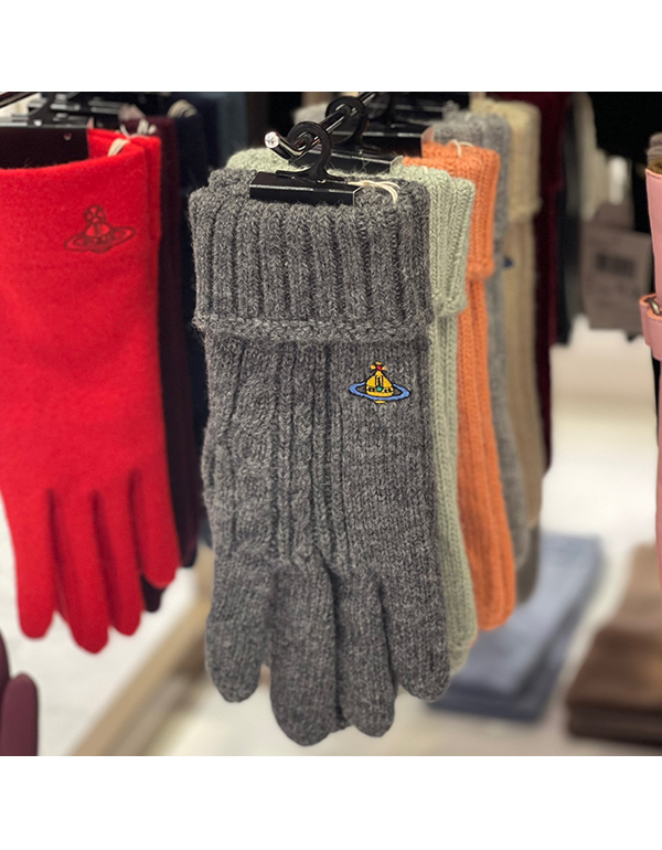 VIVIENNE WESTWOOD ALPACA MIXED GLOVES