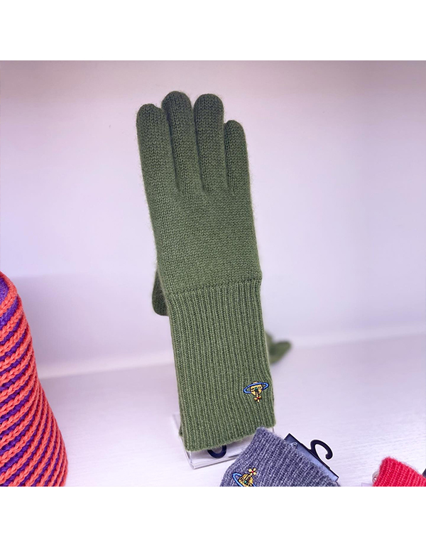 VIVIENNE WESTWOOD CASHMERE KNIT GLOVE