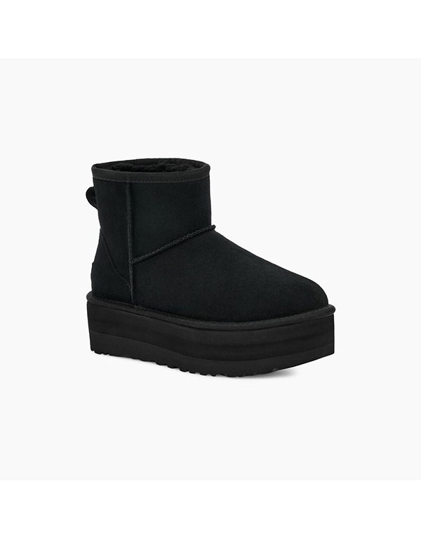 UGG CLASSIC MINI PLATFORM BLACK