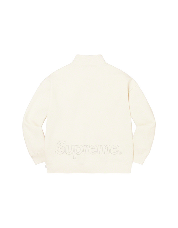 Supreme Washed Half Zip Pullover