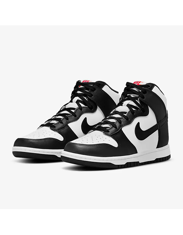 NIKE WMNS DUNK HIGH BLACK AND WHITE