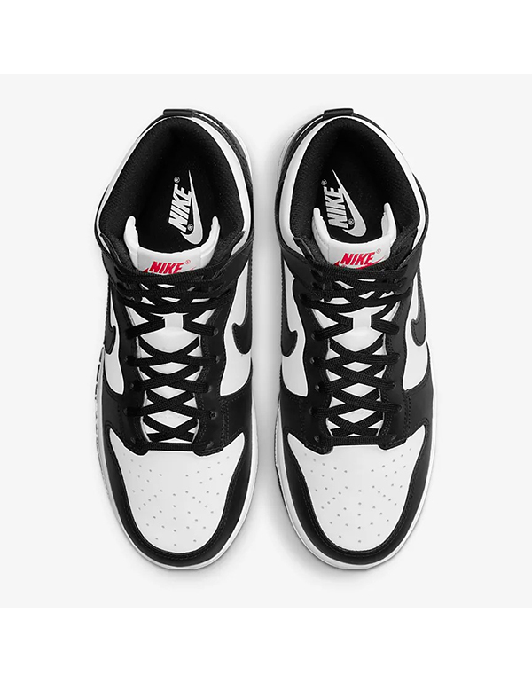 NIKE WMNS DUNK HIGH BLACK AND WHITE