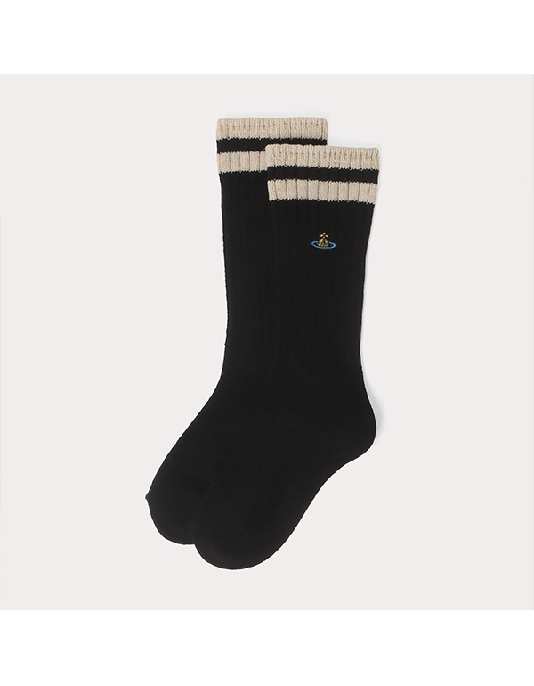 VIVIENNE WESTWOOD CHUNKY RIB CREW SOCKS