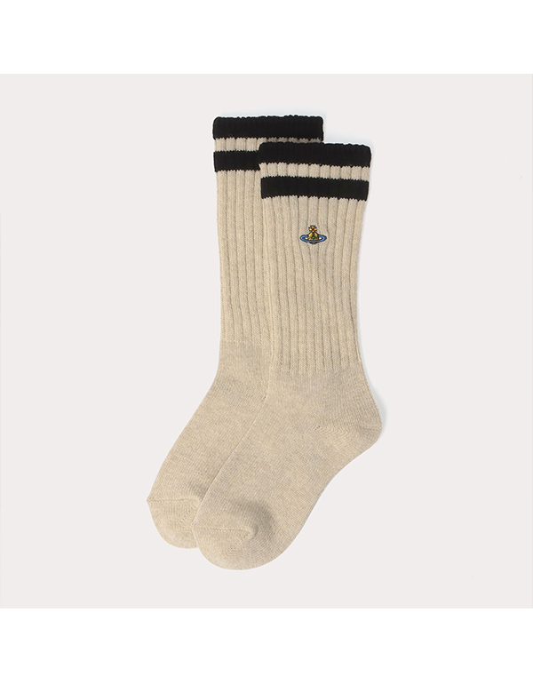 VIVIENNE WESTWOOD CHUNKY RIB CREW SOCKS