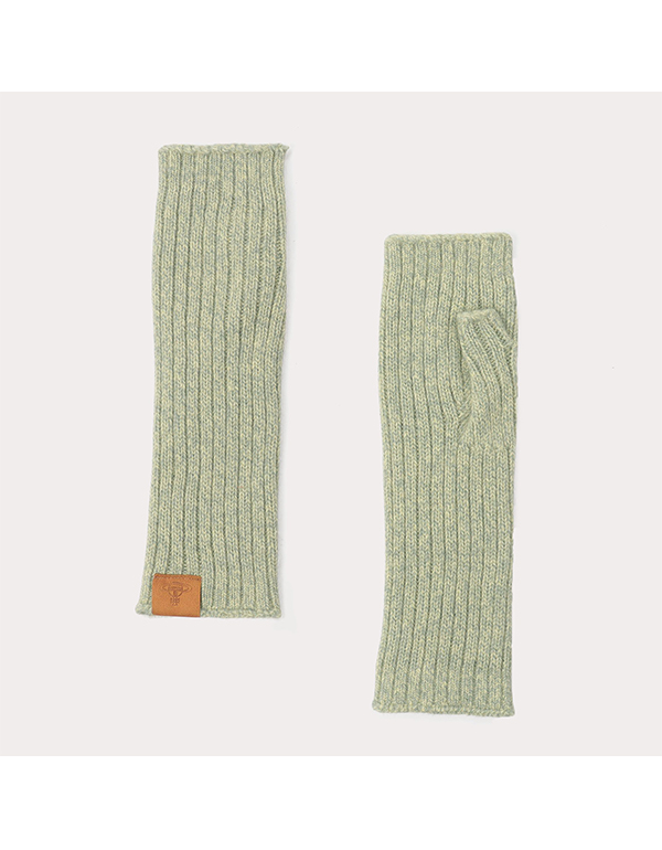 VIVIENNE WESTWOOD BABY ALPACA MIXED ARM WARMER GLOVE